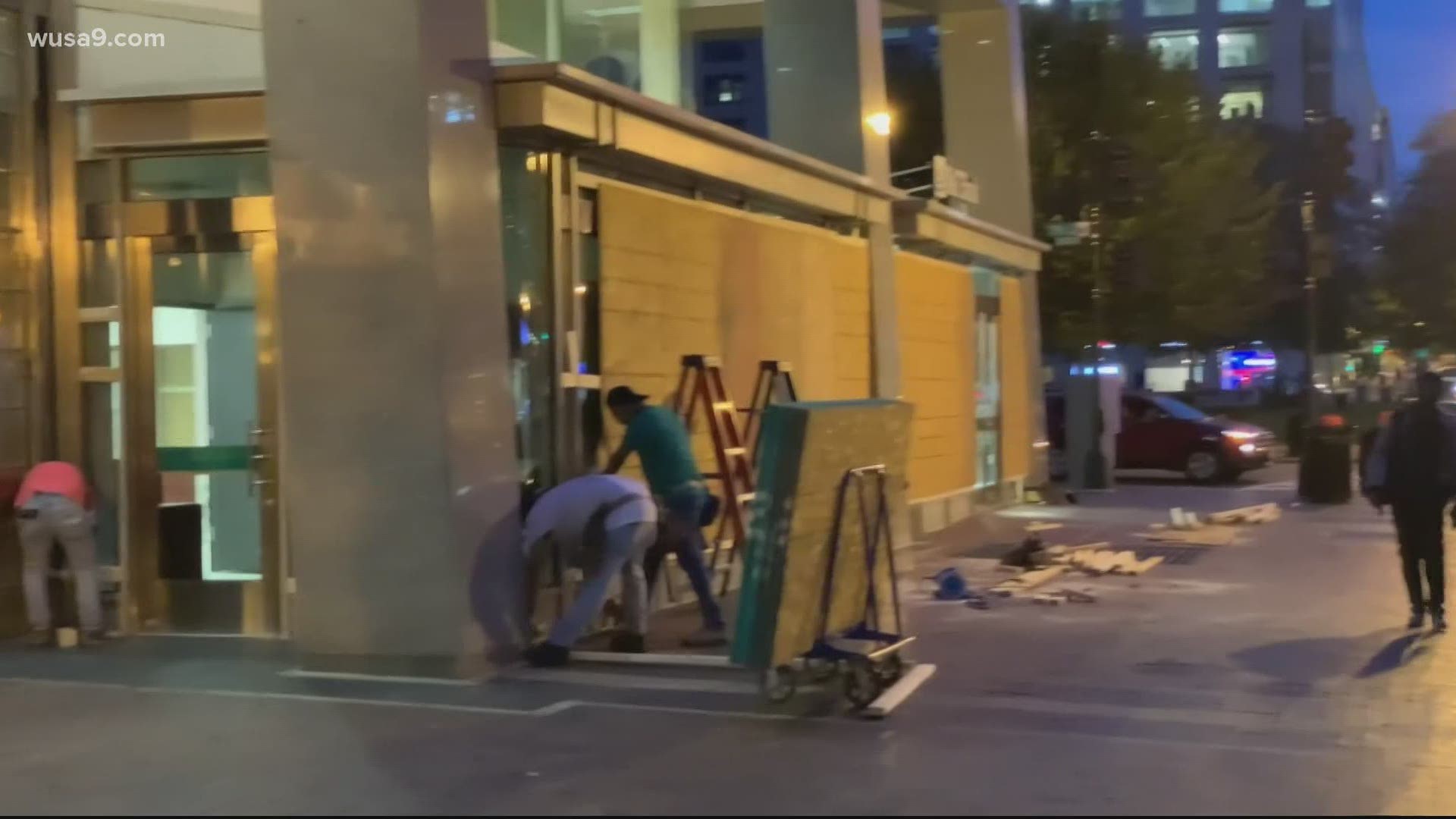 Washington Dc Businesses Board Up Ahead Of Election Day Wtsp Com