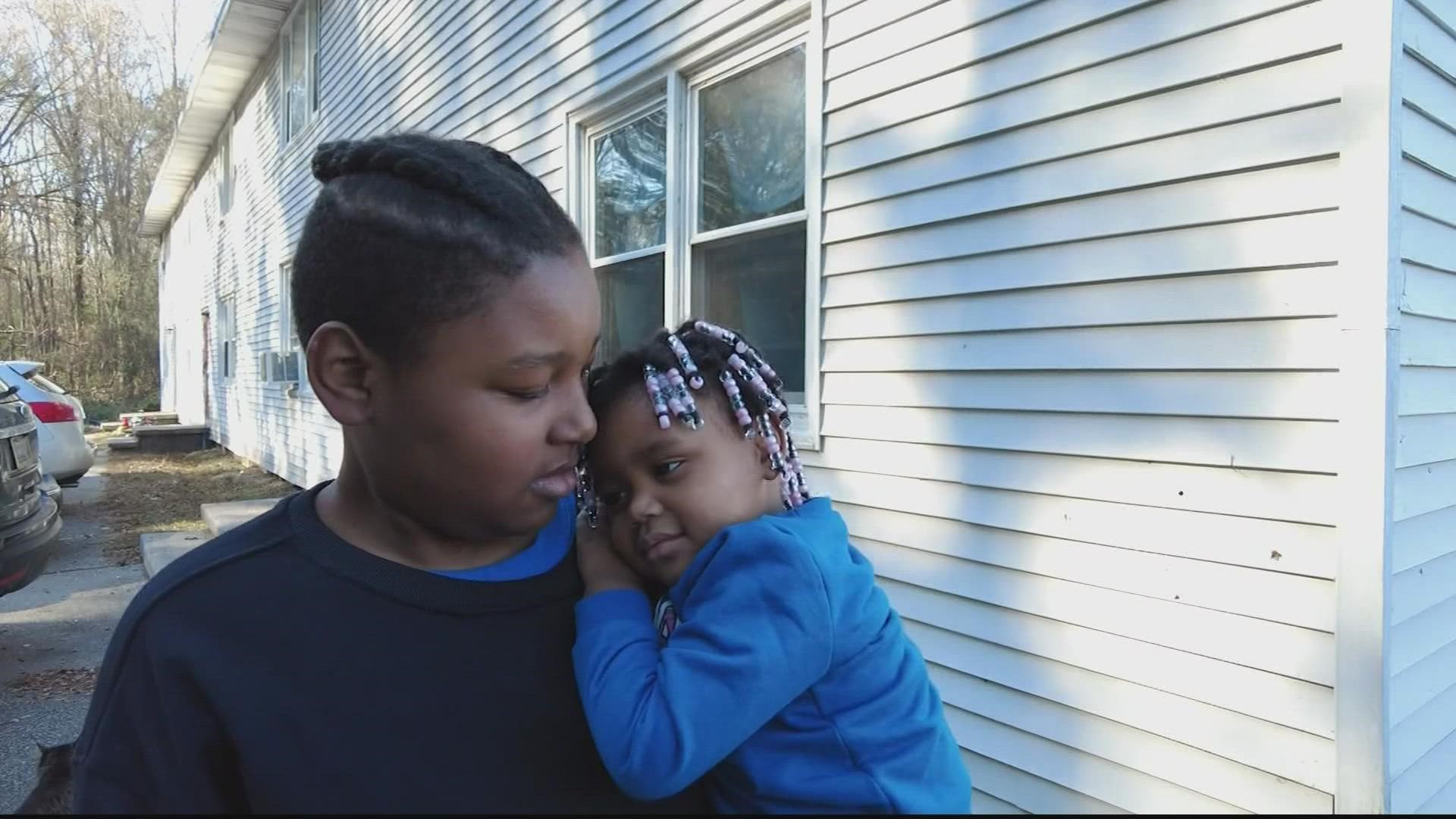 An 11-year-old boy did not let fear get in the way of rescuing his younger sister from a burning apartment in Salisbury, Maryland Tuesday.