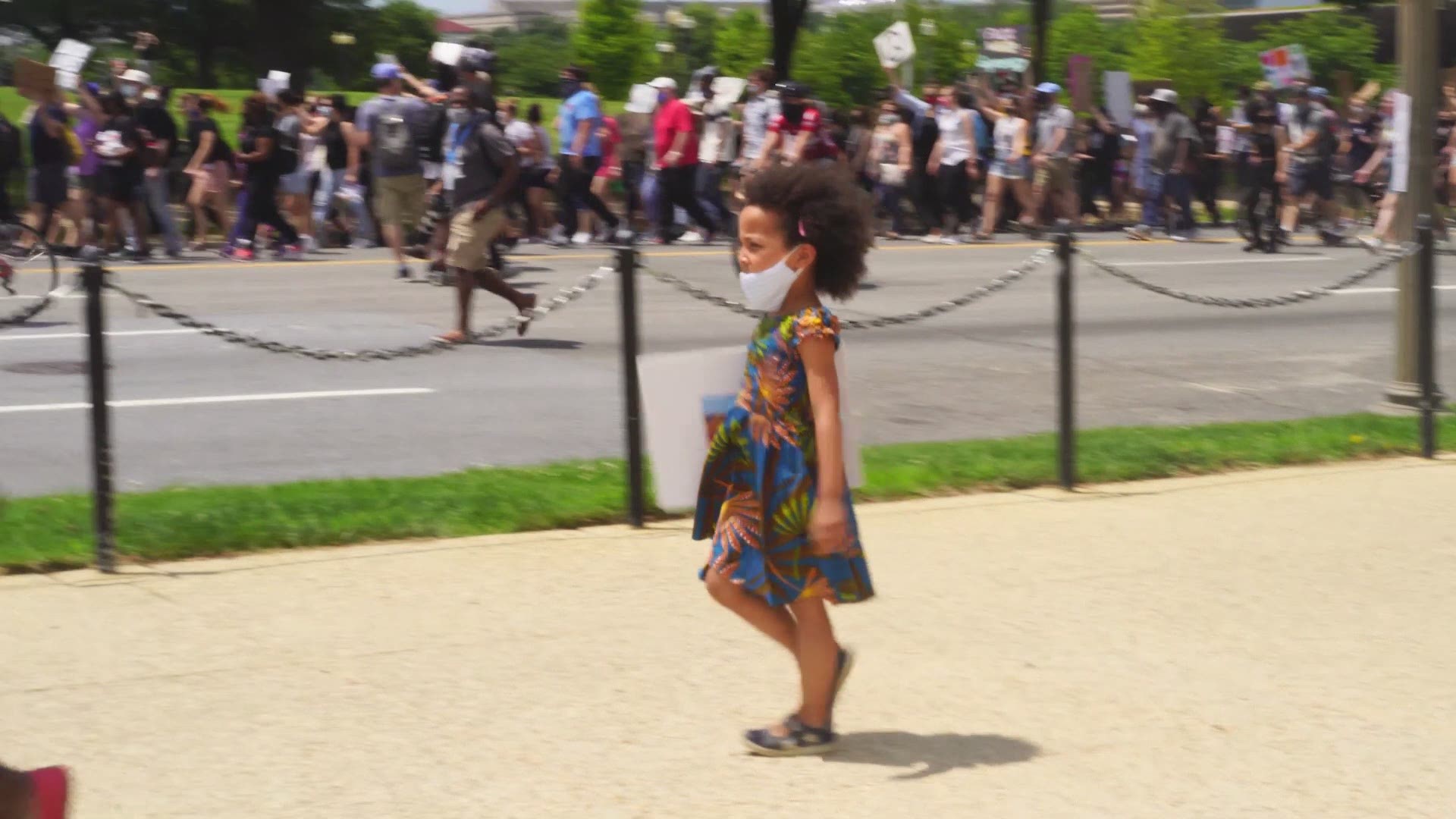 Energy pulsed through the District Friday, despite intermittent rain and thunderstorms, as joy mixed with demands for change this Juneteenth.