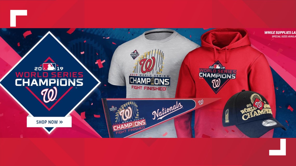 nationals world series clothing