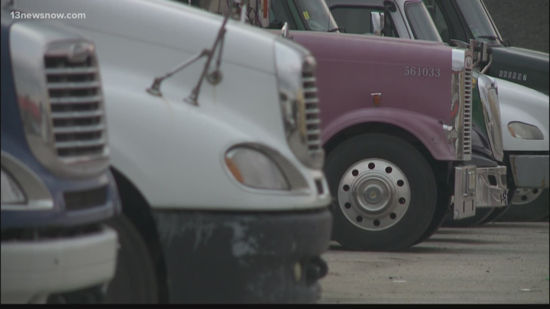 A truck driver said his biggest safety issue for him - other cars cutting off semi trucks.