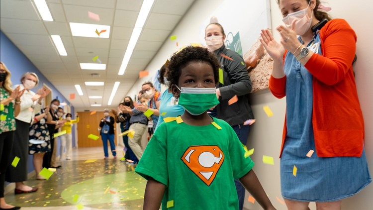 5-year-old boy completes leukemia treatment at Virginia hospital