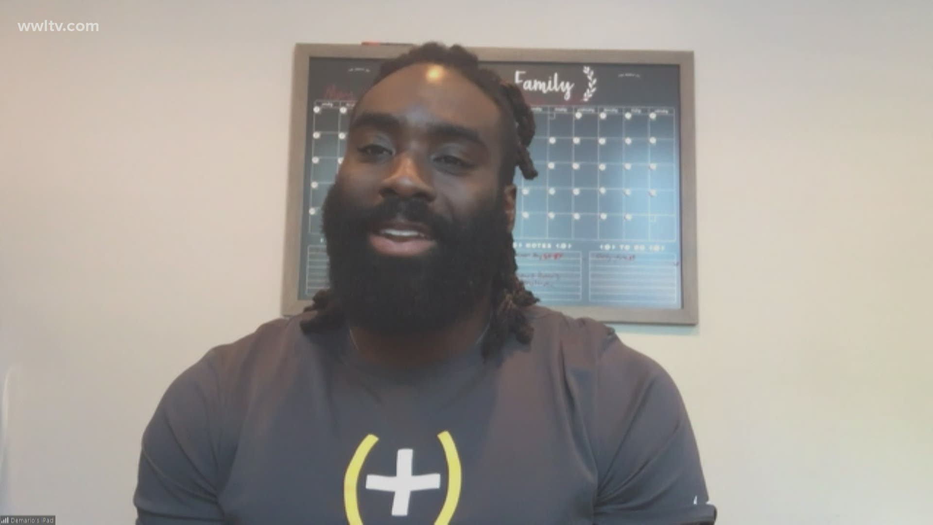 Saints' Demario Davis reacts to Drew Brees apology