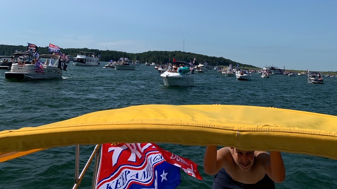 Trump boat parade, rally today on Lake Lanier in
