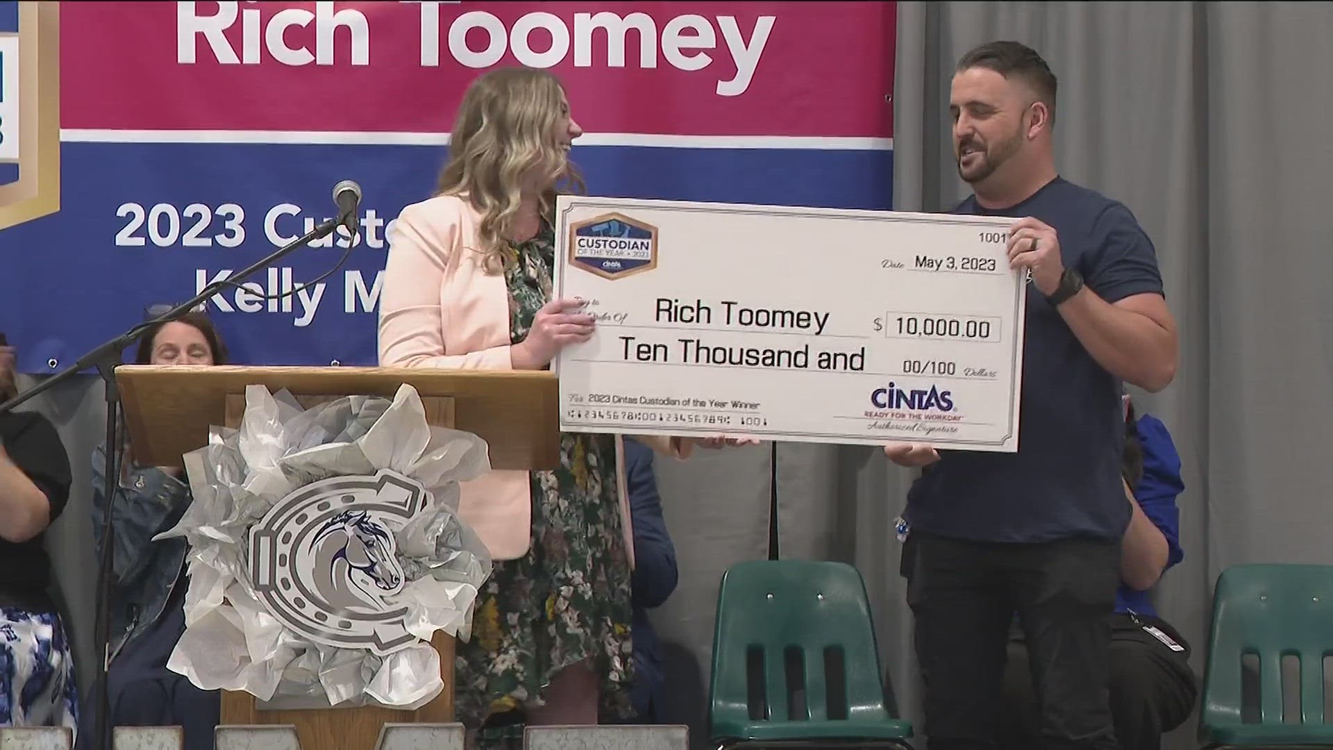 11Alive first introduced viewers to Richard Toomey in April when he was just one of 10 finalists selected for the national honor. And this week he won.