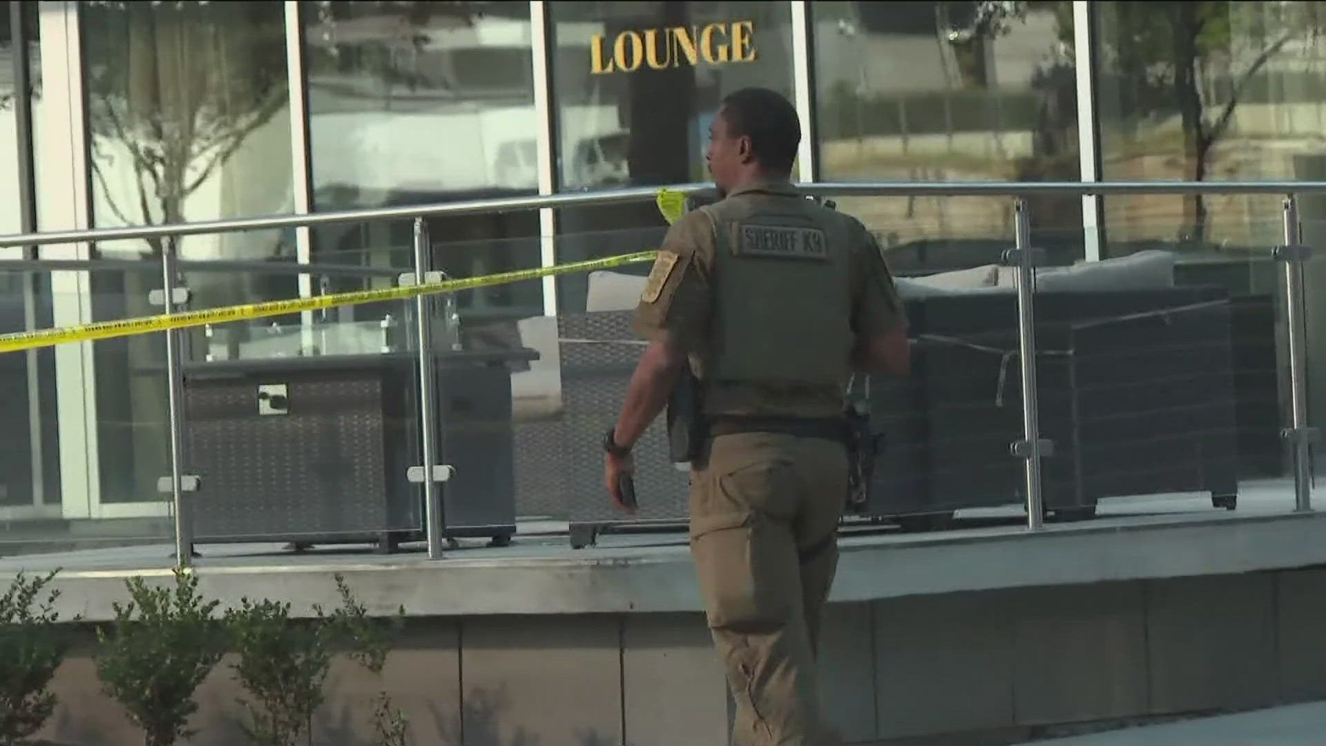 A tense Midtown standoff at the Four Seasons left a 70-year-old man in custody and an APD officer injured.