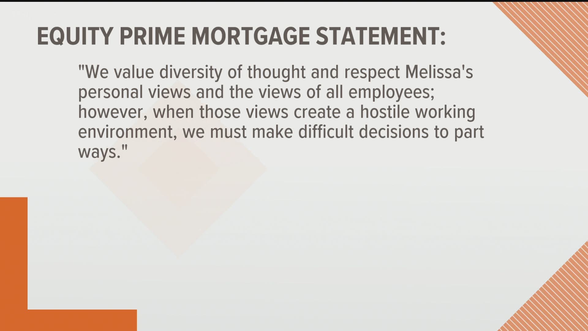 The stepmother of ex-Atlanta police officer Garrett Rolfe has been fired from Equity Prime Mortgage for violating company policy. Rolfe is accused of murder.