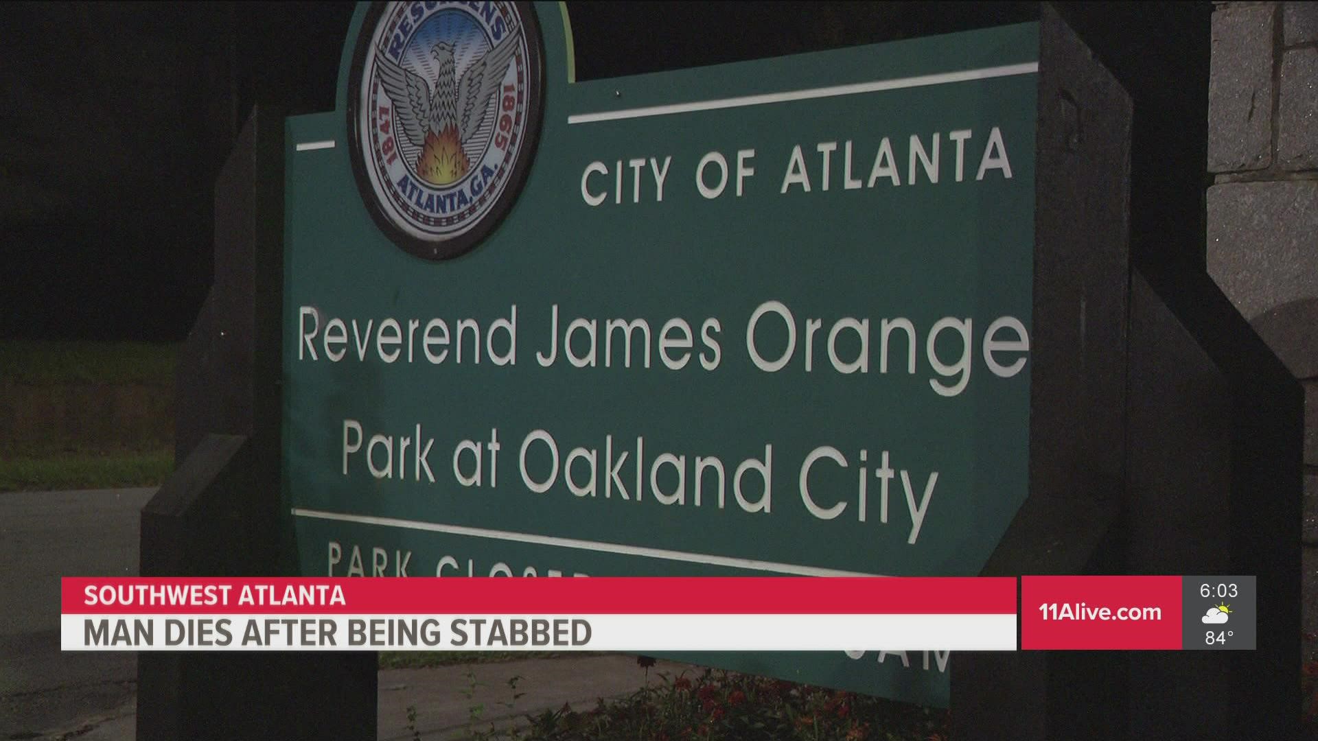 Atlanta Police responded to the stabbing around 5 p.m. at the James Orange Recreation Center at 1305 Oakland Drive.