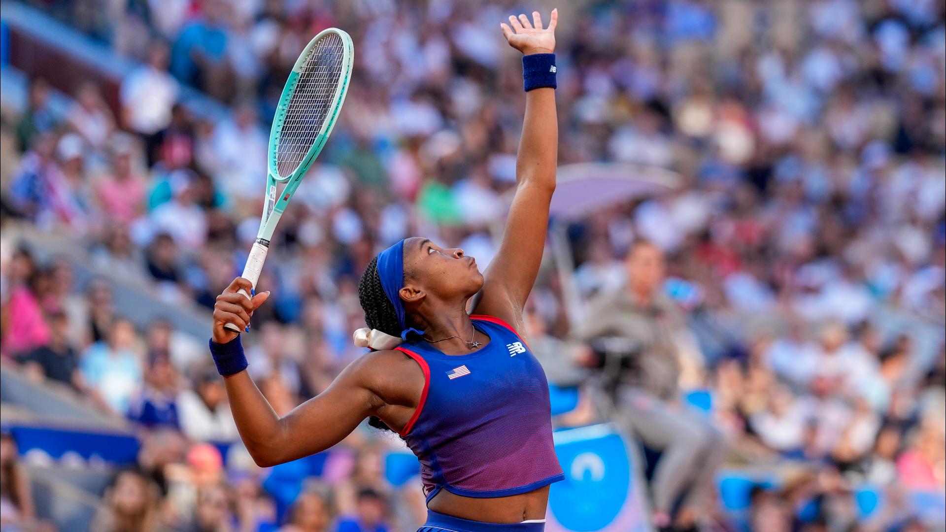 Gauff reportedly got into an extended argument with the chair umpire over one of the rulings