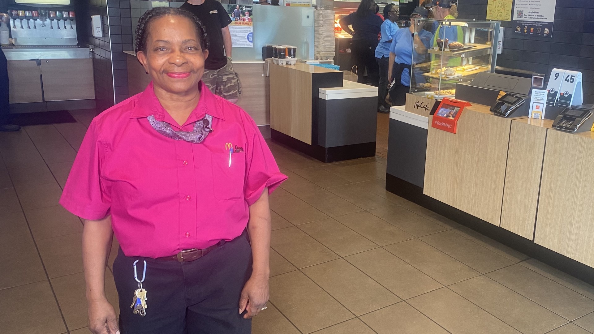 Employee works at McDonald's for 50 years in Georgia | wtsp.com