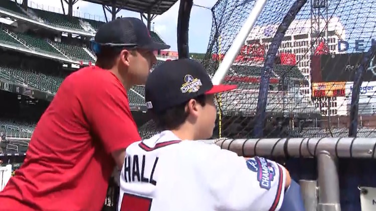 'So grateful for the opportunity': 12-year-old battling cancer gets Make-A-Wish granted by Braves