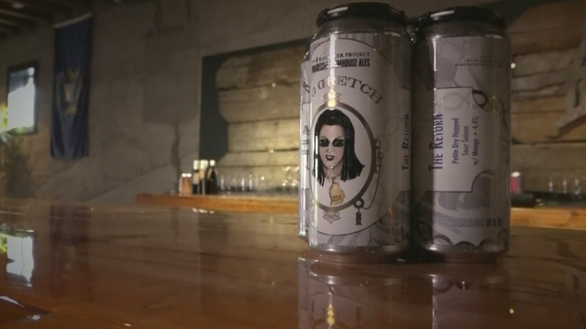 Josh Rake, owner of Muskegon's 'Rake Beer Project,' has created 'Big Gretch Beer,' in support of Governor Gretchen Whitmer's response to the COVID-19 pandemic.