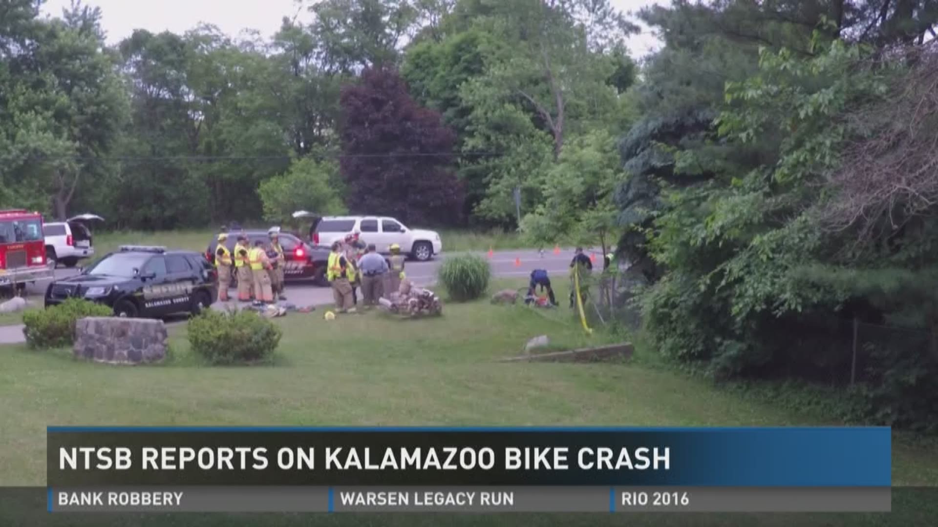 Initial, 'rare' NTSB report of fatal Kalamazoo bicycle crash released