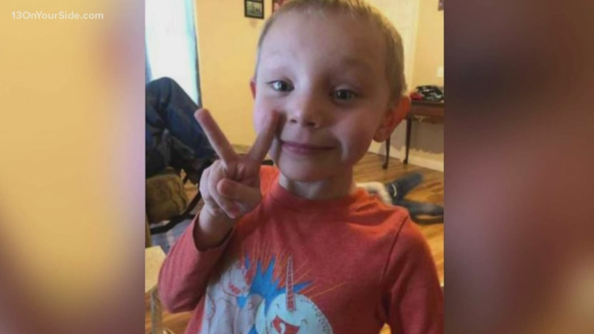 A Michigan State Police trooper said he was told a thousand people helped search for Beau Belson, 5, who was reported missing Christmas Day and later found dead.